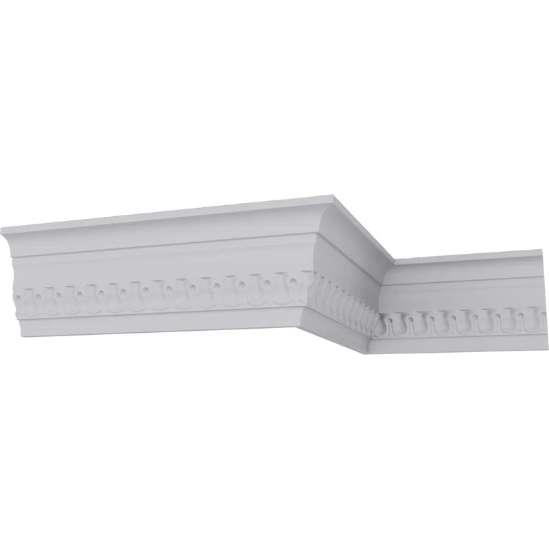 Ekena Millwork 3 1/8"H x 1 1/2"P x 3 1/2"F x 94 1/2"L Raynor Crown Moulding