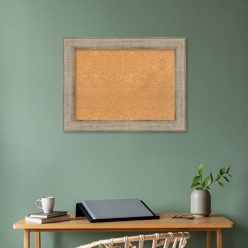 Amanti Art Trellis Wall Cork Small Bulletin Board