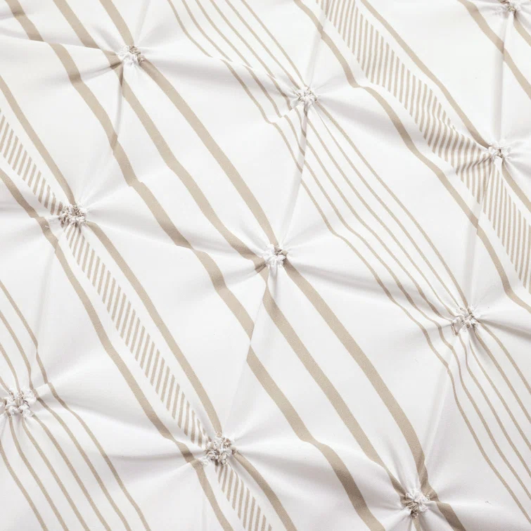 Lush Decor Ravello Pintuck 5 Piece Comforter Set