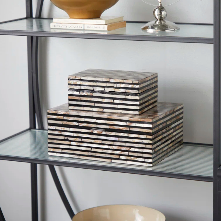2 - Piece Handmade Decorative Box