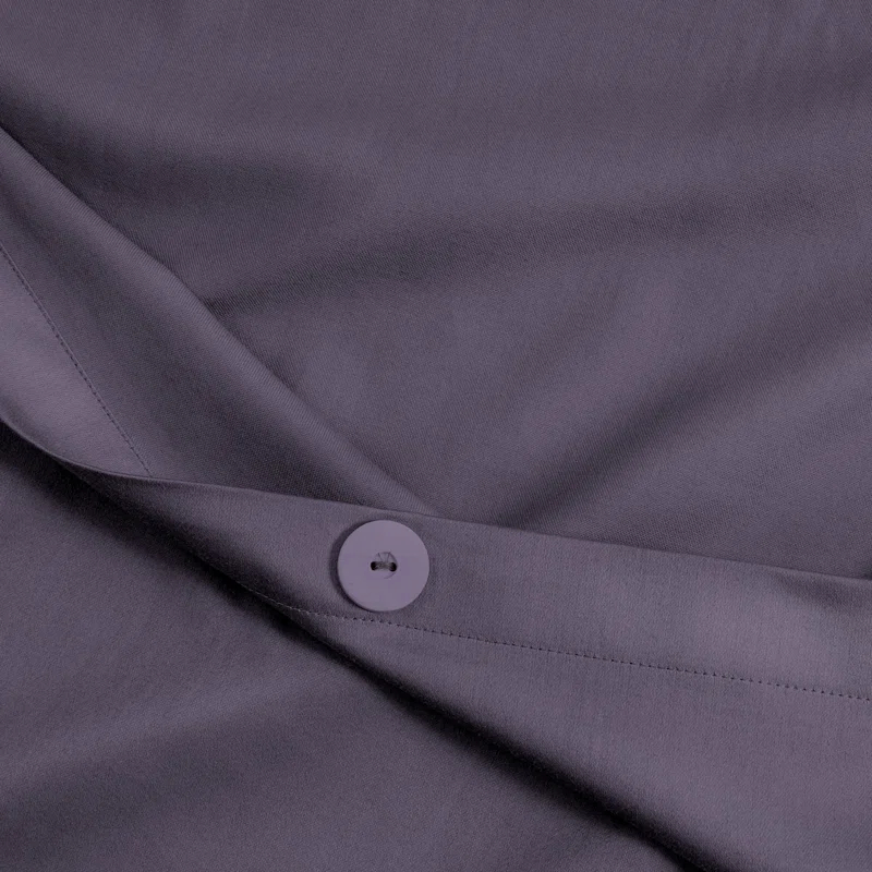 400 Thread Count Organic Cotton Sateen Duvet Cover Set