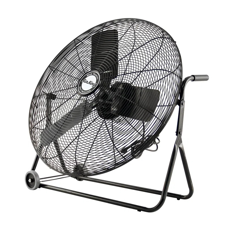 Air King Air King 3-Speed Indoor Industrial Open Motor Pivoting Floor Fan