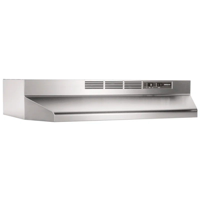 Broan NuTone Broan NuTone 36" Steel 190 CFM Ductless (Non-Vented) Under Cabinet Range Hood with Charcoal Filter 413604