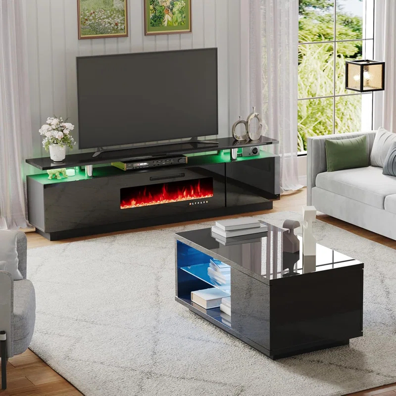 Bhhatu 3 - Piece Living Room Table Set