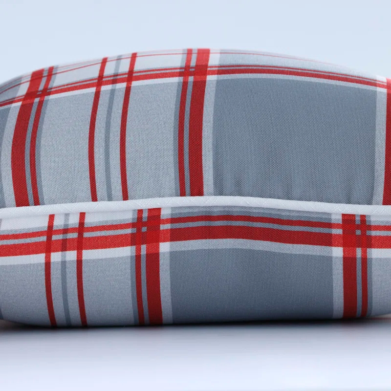 Pillow Perfect Plaid Indoor/Outdoor Throw Pillow