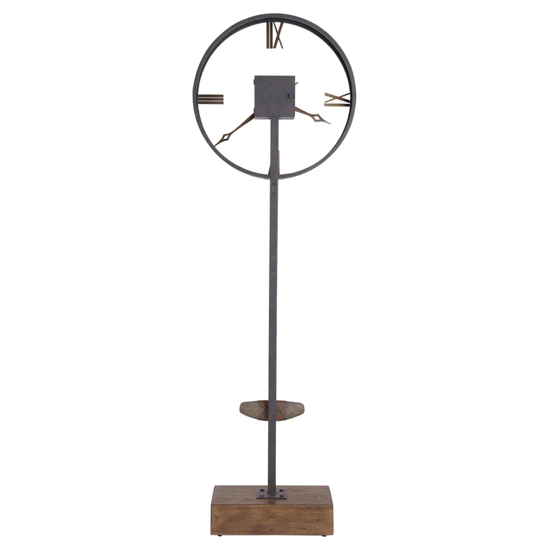 Howard Miller® 76'' H Metal Floor Clock
