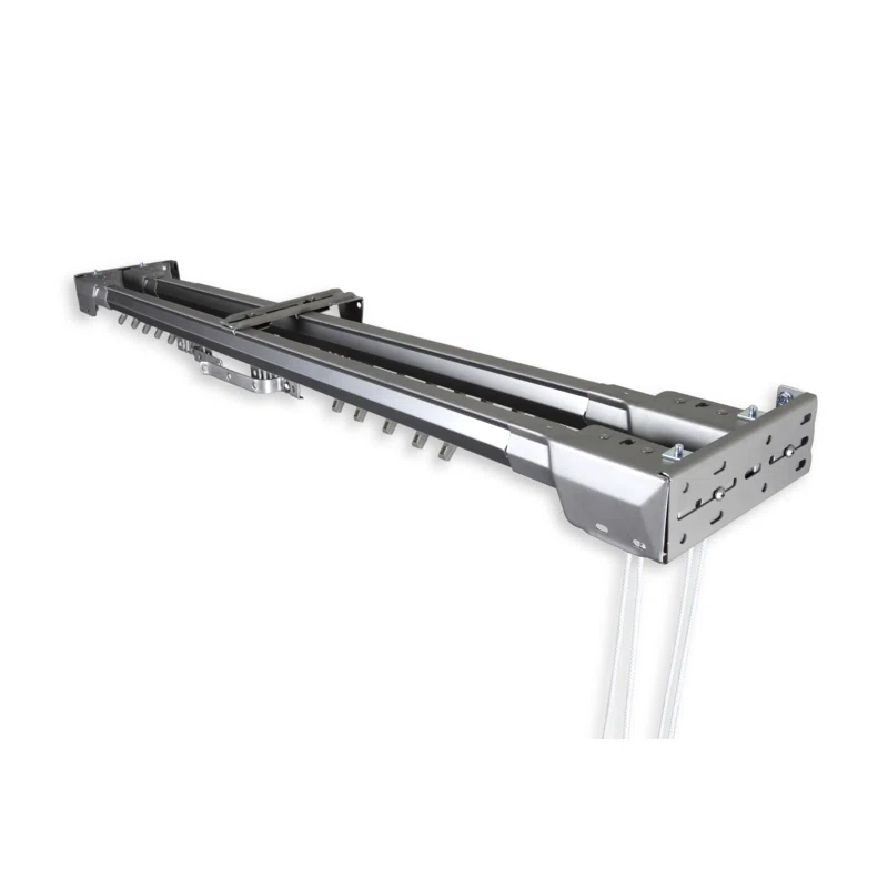 Bembry Adjustable Center-Open/One-Way Double Curtain Rod