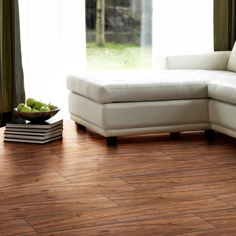 Achim Importing Co Flex Flor™ Looselay 5mm Thick 9'' W x 48'' L Vinyl Plank