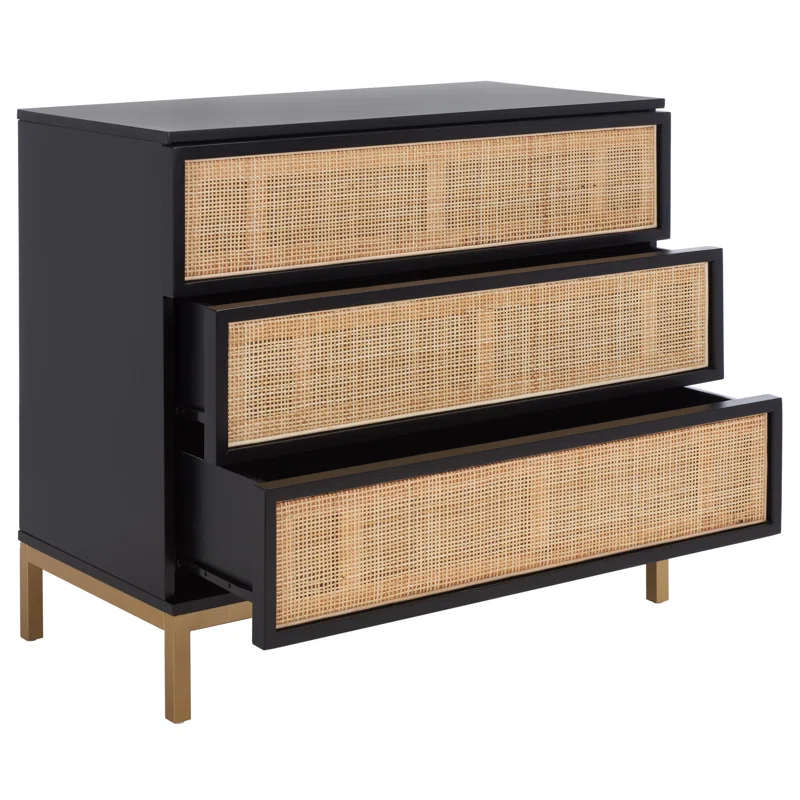 Sand & Stable™ Prudhoe 34'' W 3 - Drawer Dresser
