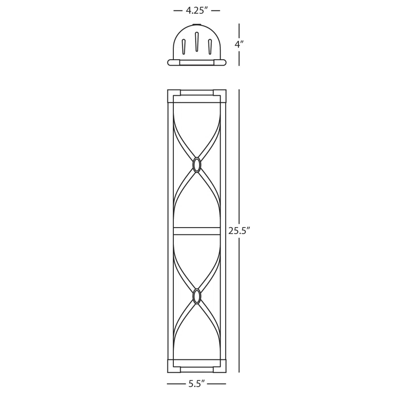 Robert Abbey Chase 4-Light Bath Bar & Reviews | Wayfair