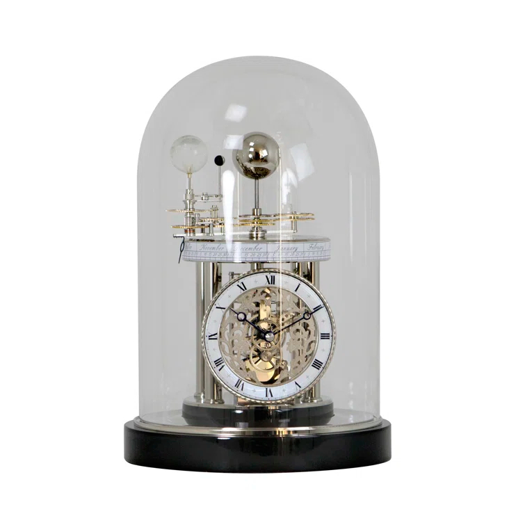 Rosdorf Park The Astrolabium follows the Earth's rotation around the sun throughout the calendar year.  This model features a zodiac ring and calendar.