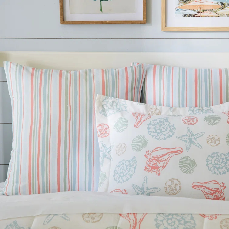 Split P Cotton Blend Pillow Sham