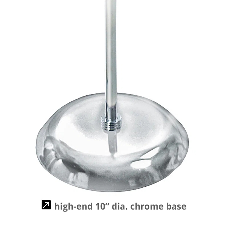 Azar Displays 12" Diameter Single Bowl Floor Display