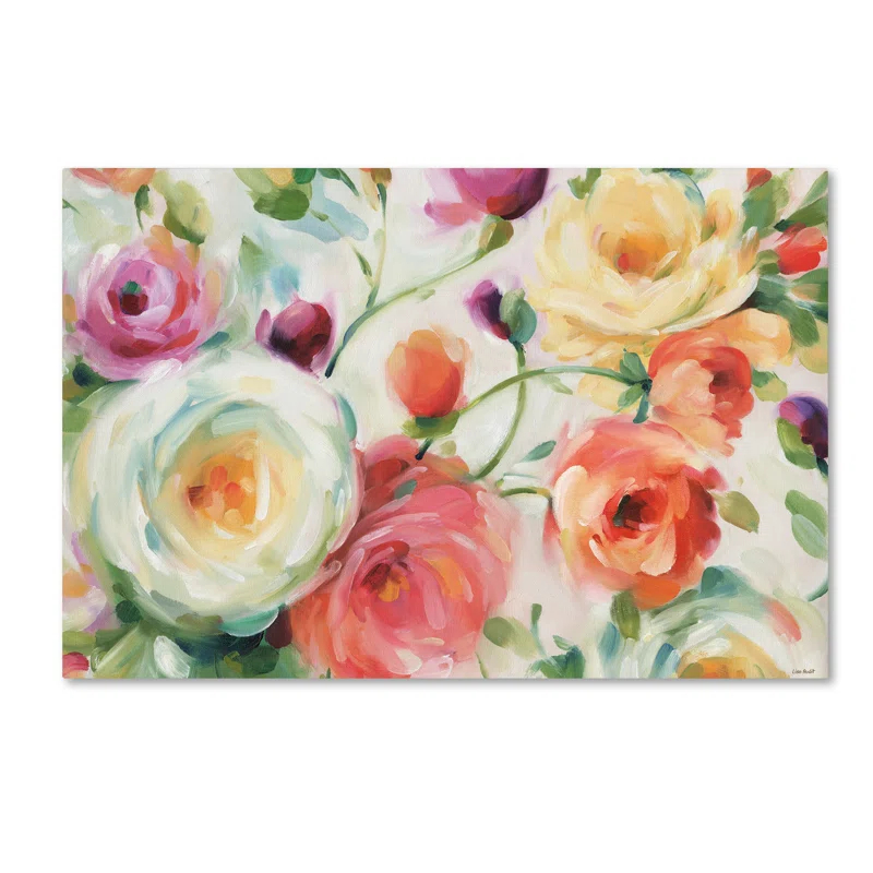 Trademark Fine Art " Florabundance I " by Lisa Audit