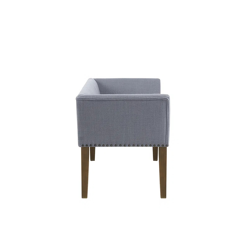 GZMWON 1 Polyester Upholstered Bench Bedroom Bench Modern Bench Accent Bench