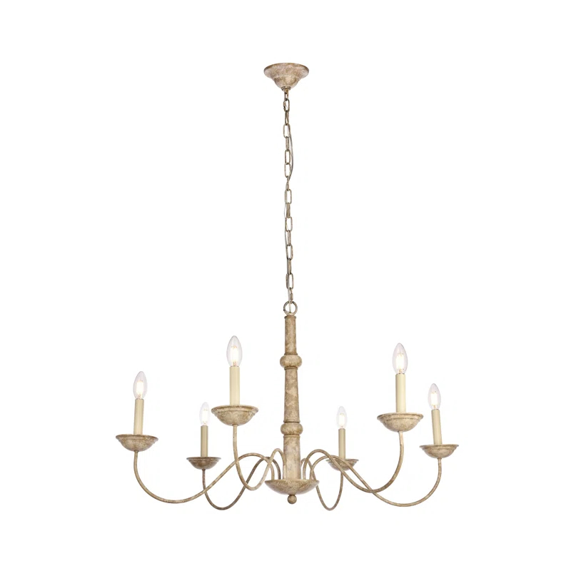 Kelly Clarkson Home Calando 6 - Light Dimmable Classic / Traditional Chandelier