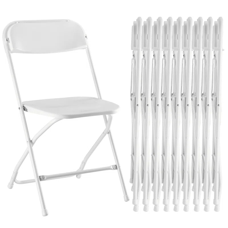 Ebern Designs 10-Pack Folding Chair (Set of 10)