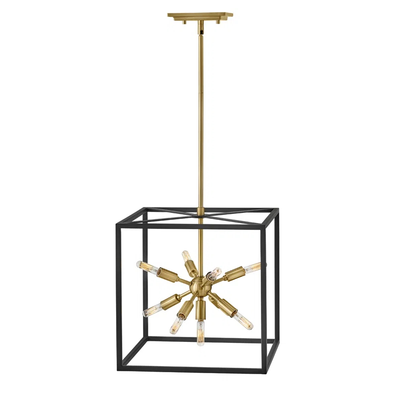 Hinkley Aros 9-Light Cube Pendant