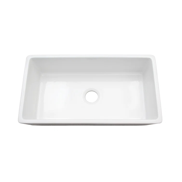 Rowena 36" Farmhouse Single Basin Fireclay Kitchen Sink