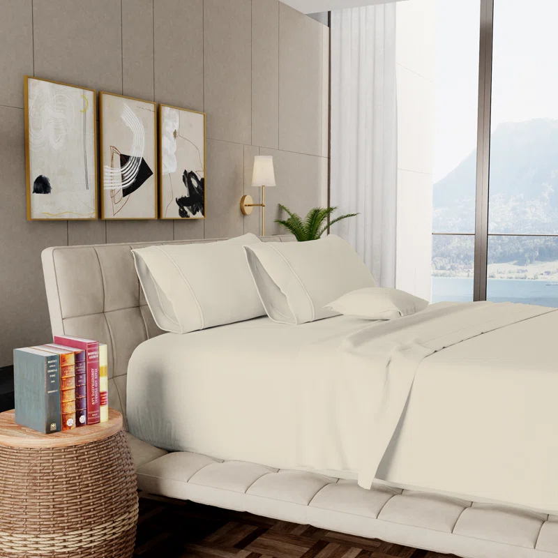 Ultra-Soft & Silky 800TC Premium-Quality Supima Cotton Sheet Set