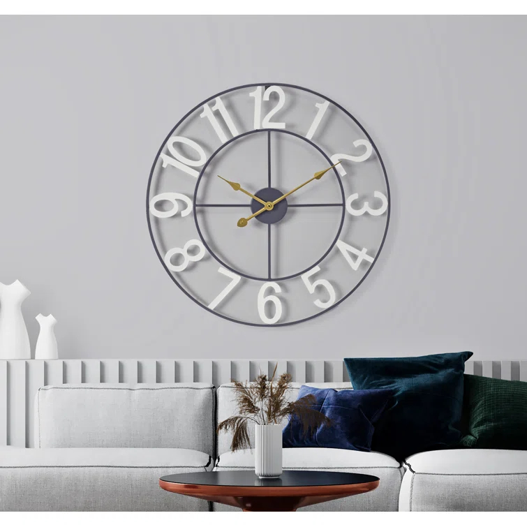 Sorbus Large 16" Numeral Analog Decorative Wall Clock