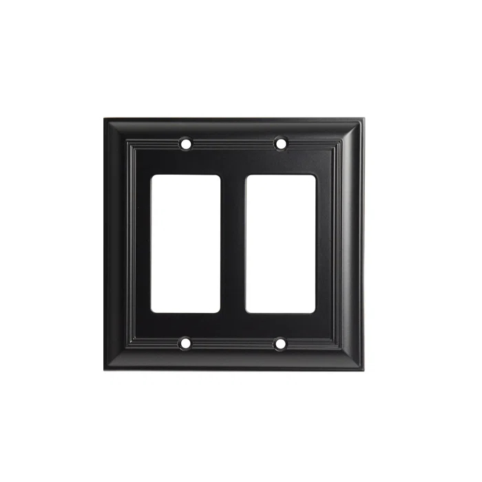 Architectural 2-Gang Rocker Wall Plate