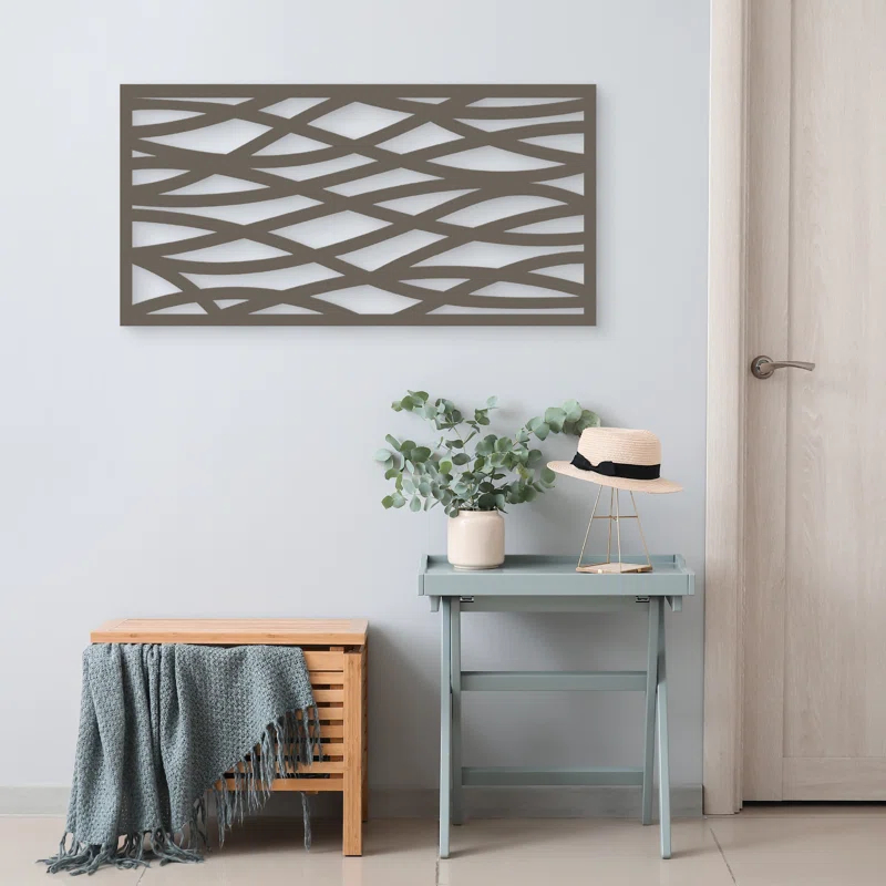 Grid Axcents 2 ft. H x 4 ft. W Polyethylene Privacy Screen