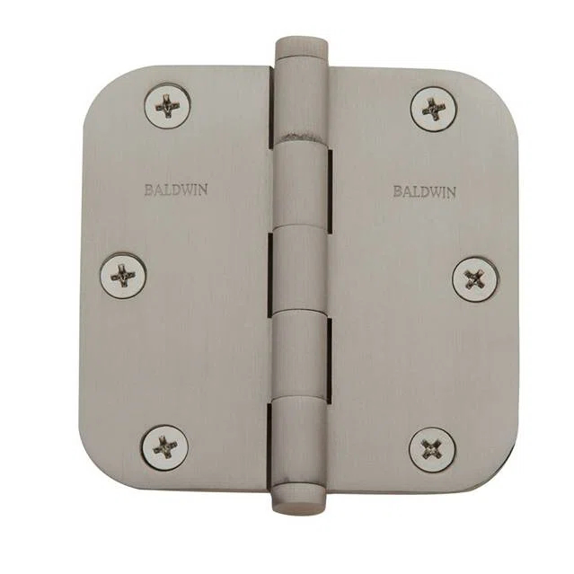 Baldwin 3.5" H x 3.5" W Butt Bearing Single Door Hinge
