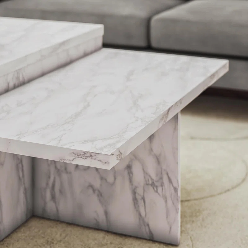 CosmoLiving by Cosmopolitan Brielle Two-Tiered Coffee Table