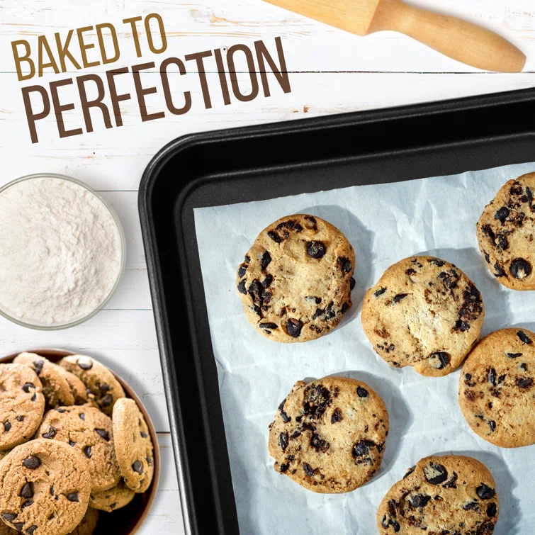 NutriChef NutriChef Non-Stick Steel 2 Piece Baking Sheet Set