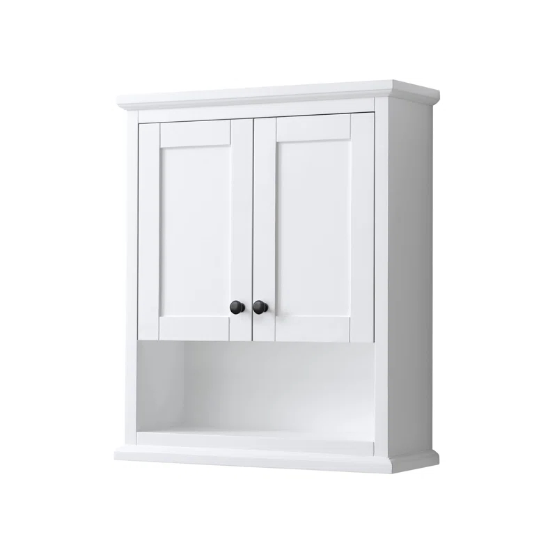 Avery Solid Wood Wall Over The Toilet Storage