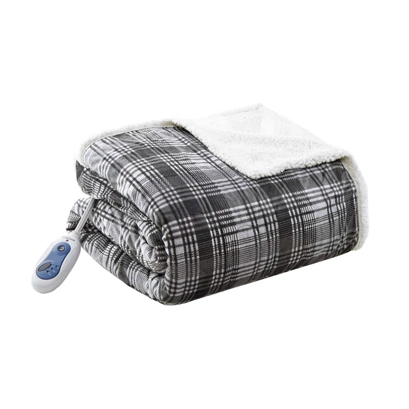 Woolrich Woolrich Tasha Oversized Mink to Berber Heated Throw