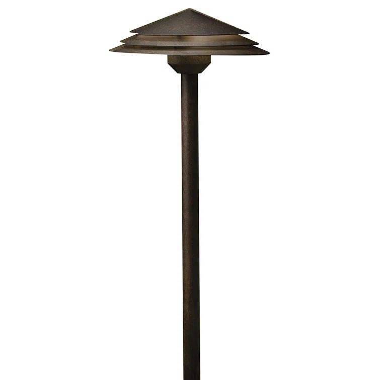 Arlmont & Co. Chimene Low Voltage Integrated LED Metal Pathway Light