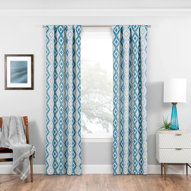 Eclipse Isante Polyester Blackout Curtain Single Panel
