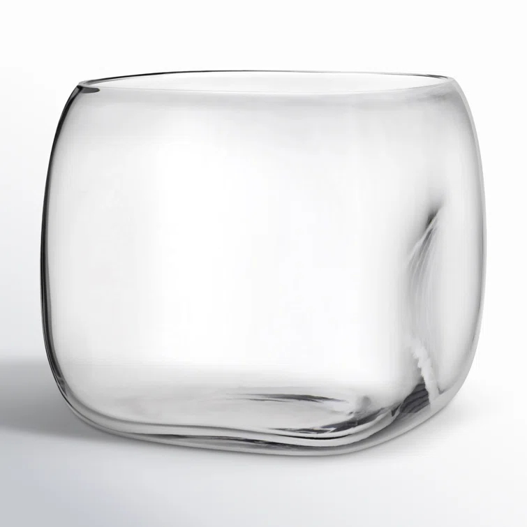 Mono Box Handmade Lead Free Crystal Table Vase