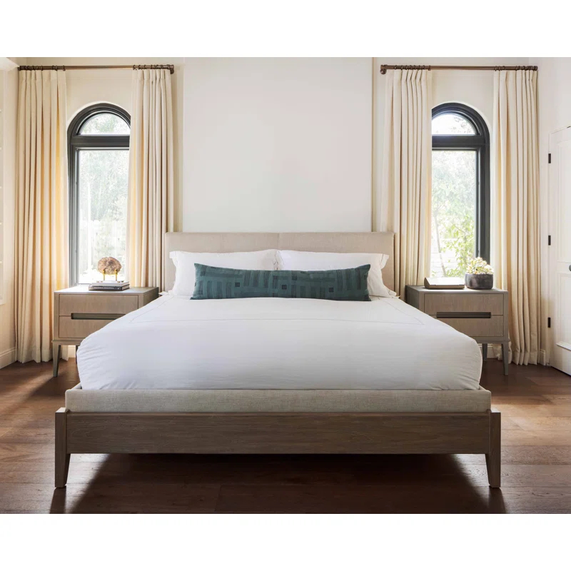 Brownstone Furniture Cecille Upholstered Panel Bed