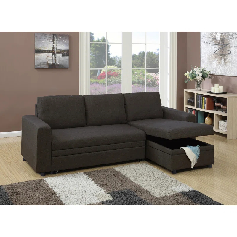 Three Posts™ Teen Rigoberto 2 - Piece Upholstered Sectional