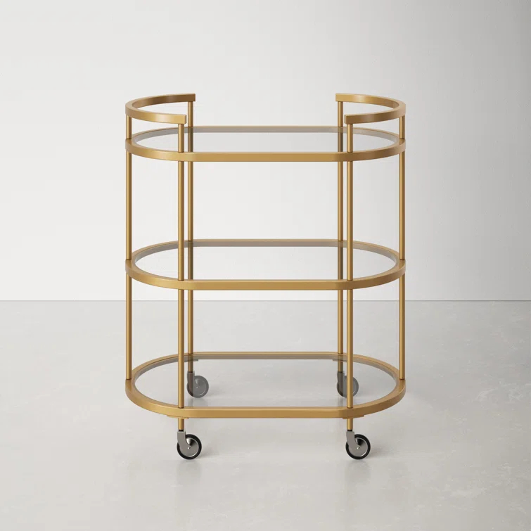 Rosario Metal Bar Cart