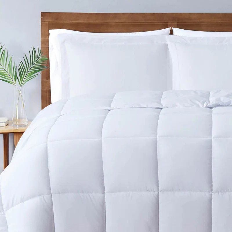 Truly Soft Everyday Baffle Box Stitch Comforter Set