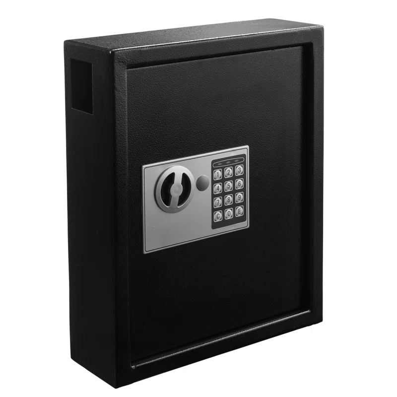 40-Key Steel Digital Lock Key Cabinet with 140 Key Tags