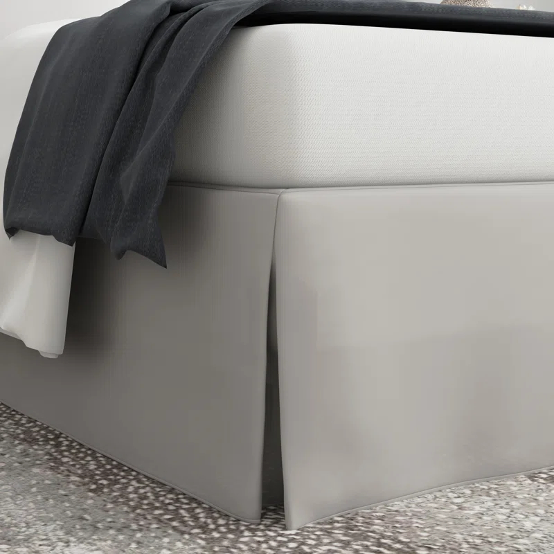 Fresh Ideas Pleated Wrinkle Resistant Wrap Around Bed Skirt