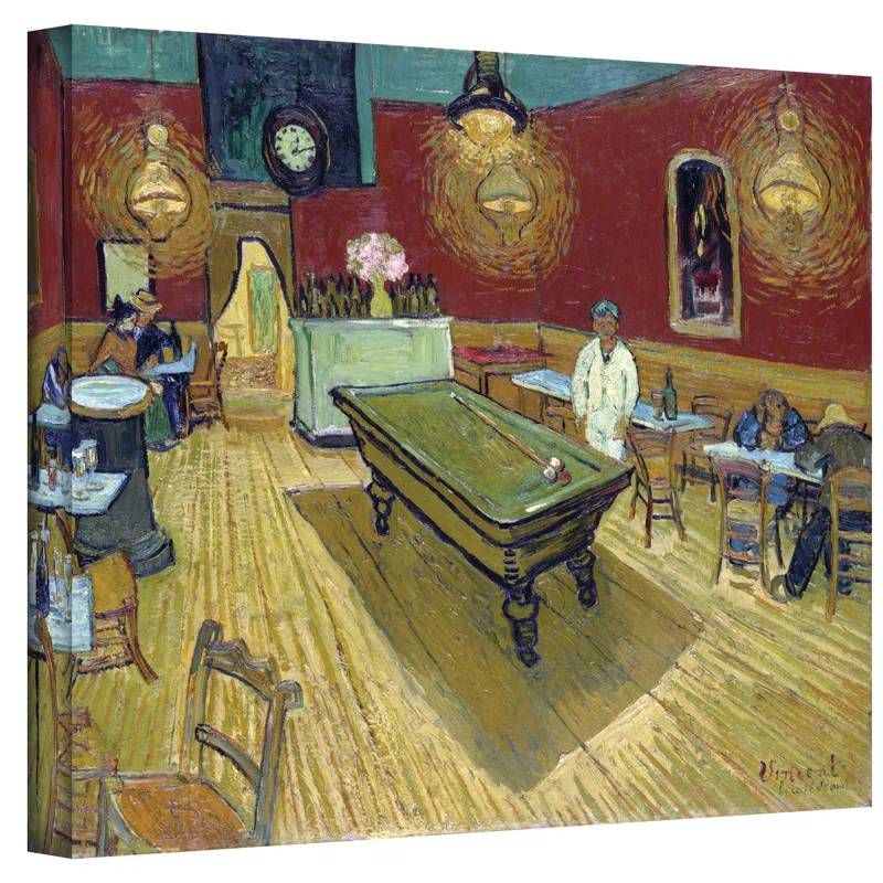 Vault W Artwork " The Night Cafe In The Place Lamartine In Arles " by Vincent Van Gogh