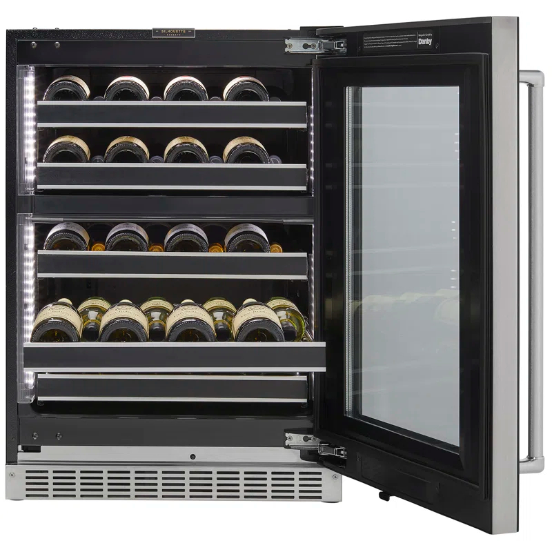 Danby Danby Dual Zone 26.75'' Built-In 37 Bottle Wine Refrigerator