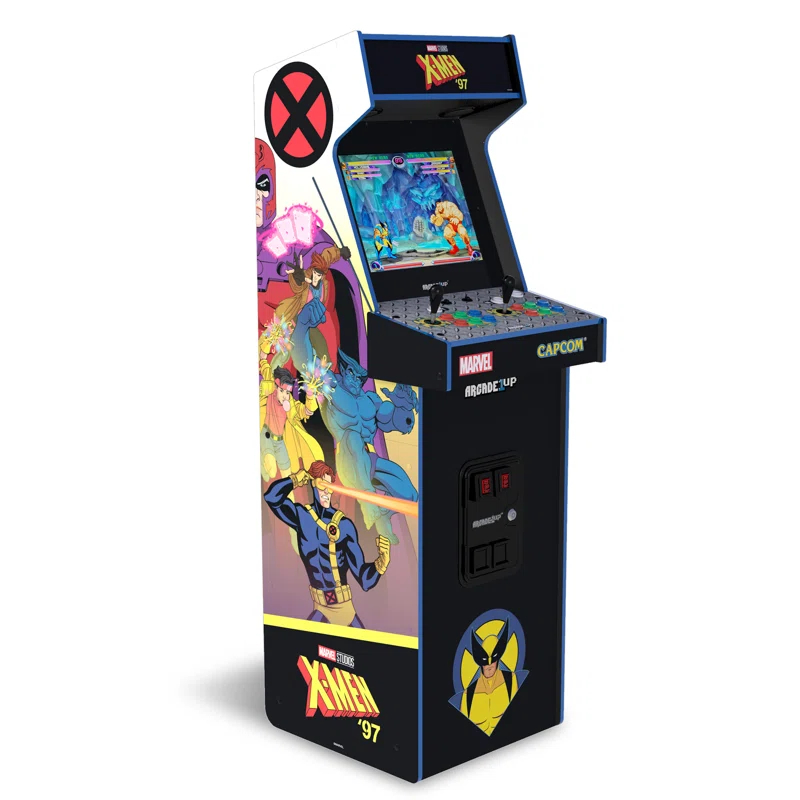 Arcade 1Up Arcade1Up Marvel Vs. Capcom 2 X-Men ‘97 Edition Deluxe Arcade Machine 8 Games in 1