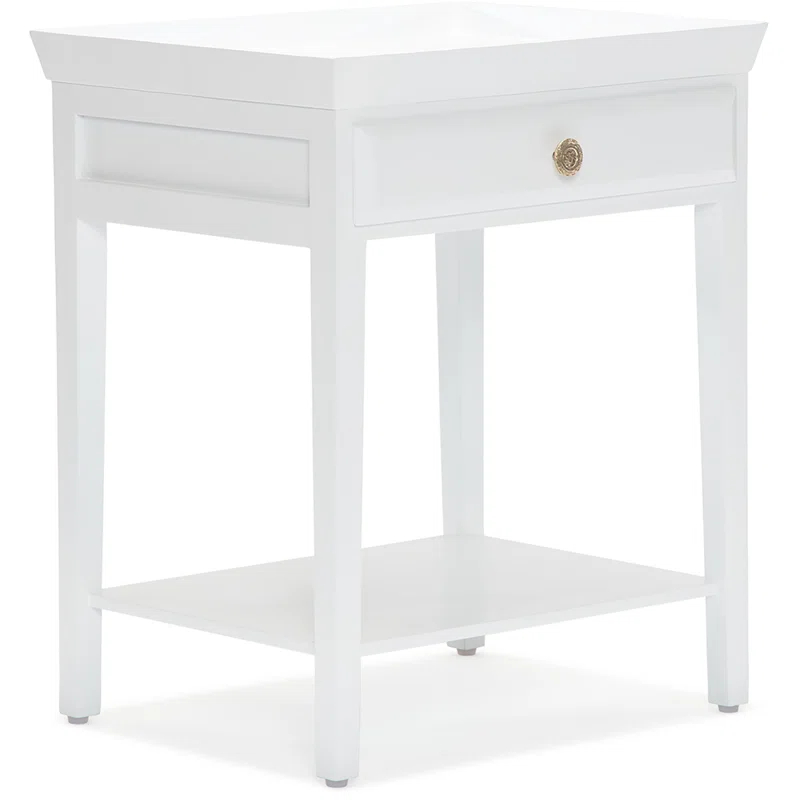 Finch Morris Hampton 2-Tier Bedside Table with Drawer