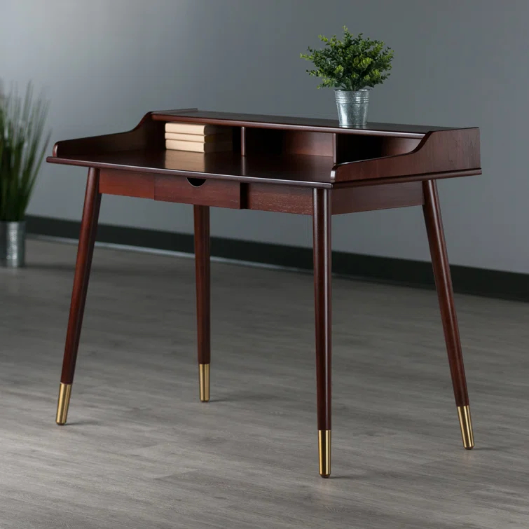 Winsome Solid Wood Base Writing Desk