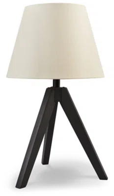 George Oliver Hacı Solid Wood Tripod Lamp (Set of 2)