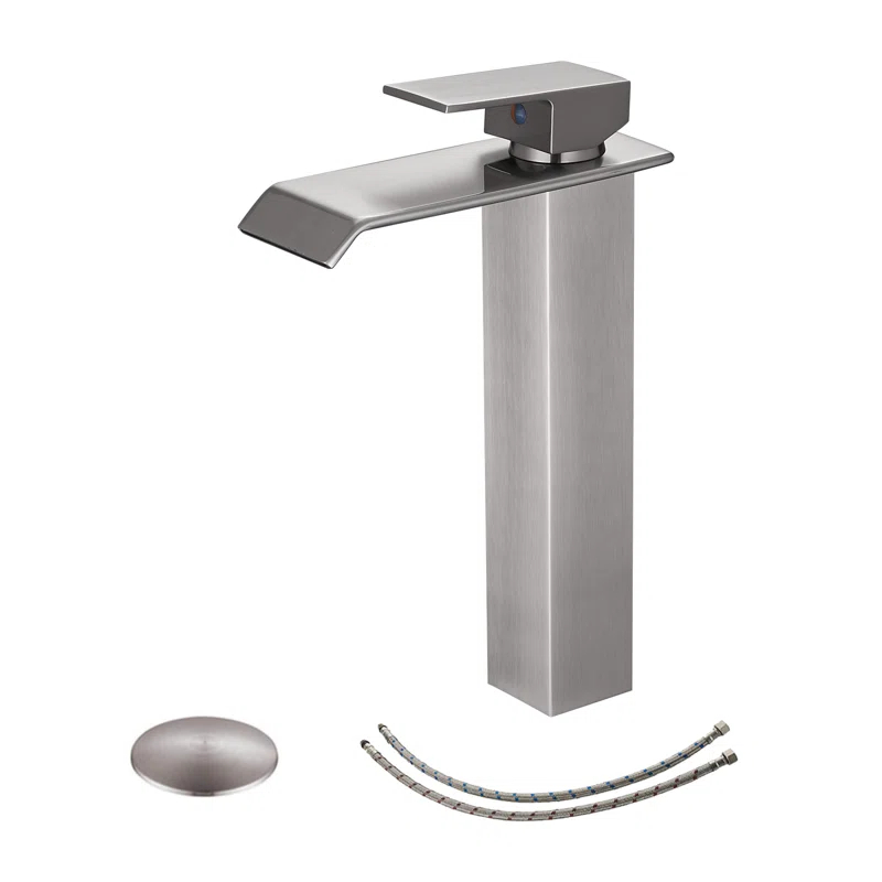 VIBRANTBATH 6004H-N Vessel Sink Faucet Single-handle Bathroom Faucet with Drain Assembly