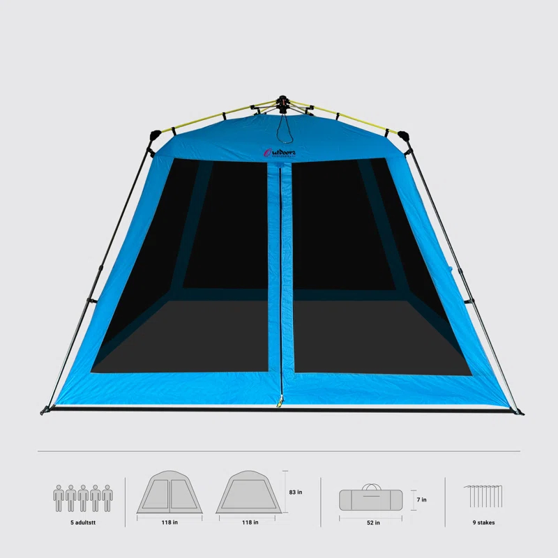 Outdoors Professional Outdoors Professional Beach Castle Pop-up Walled Gazebo