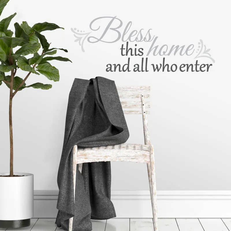 Winston Porter Text & Numbers Non-Wall Damaging Wall Decal